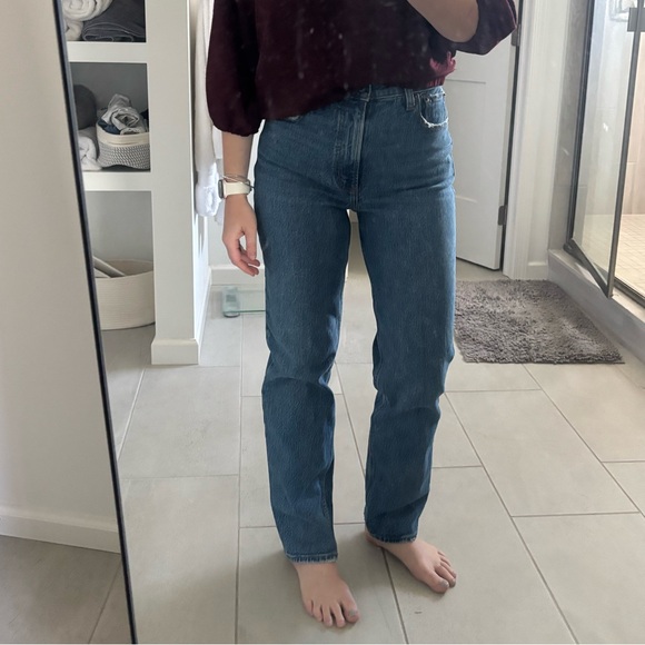 Abercrombie & Fitch Denim - Abercrombie & Fitch 90’s Straight Ultra High Rise Jeans